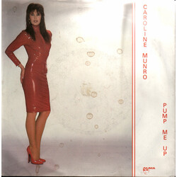 Caroline Munro Pump Me Up USED VINYL 7INCH SINGLE 45 RPM