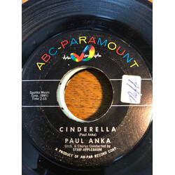 Paul Anka Cinderella USED VINYL 7INCH 45 RPM SINGLE