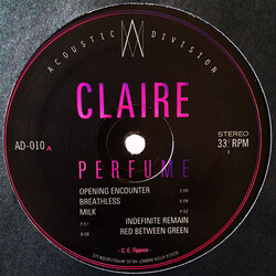 Claire Elise Tippins Perfume USED VINYL EP 12INCH