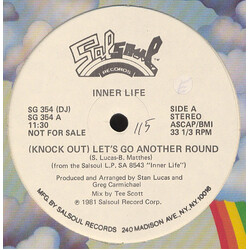 Inner Life (Knock Out) Let's Go Another Round USED VINYL 12INCH 33 S RPM SINGLE PROMO STEREO