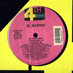 El Barrio So Confused USED VINYL 12INCH 33 S RPM