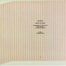 Shankar Who's To Know Vinyl LP USED