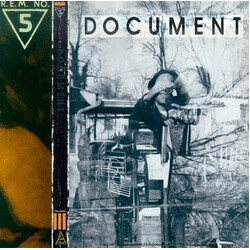 R.E.M. Document Vinyl LP USED