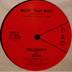 Celebrity And Star Move That Body USED VINYL 12INCH 33 S RPM