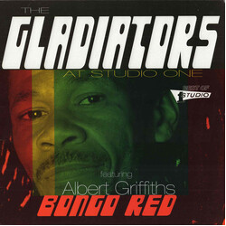 The Gladiators / Albert Griffiths At Studio One - Bongo Red Vinyl LP USED