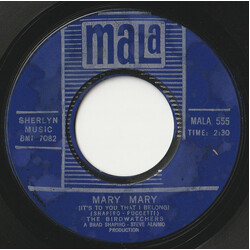 The Birdwatchers Mary Mary / Cry A Little Bit USED VINYL 7INCH 45 RPM SINGLE STYRENE MONO