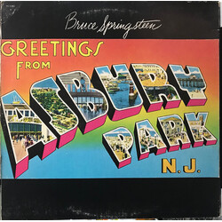 Bruce Springsteen Greetings From Asbury Park, N.J. Vinyl LP USED