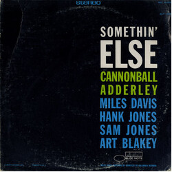 Cannonball Adderley Somethin' Else Vinyl LP USED