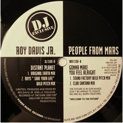 Roy Davis Jr. People From Mars Vinyl 12" USED