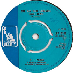 P.J. Proby The Day That Lorraine Came Down USED VINYL 7INCH 45 RPM SINGLE
