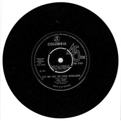 Ken Dodd Let Me Cry On Your Shoulder USED VINYL 7INCH SINGLE 45 RPM