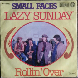 Small Faces Lazy Sunday / Rollin' Over USED VINYL 7INCH 45 RPM REISSUE STEREO