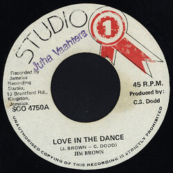Jim Brown (2) Love In The Dance USED VINYL 7INCH 45 RPM