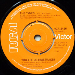 The Tymes You Little Trustmaker / The North Hills USED VINYL 7INCH SINGLE