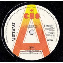 Al Stewart Carol USED VINYL 7INCH 45 RPM PROMO