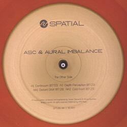 ASC / Aural Imbalance The Other Side USED VINYL 12INCH 33 S RPM EP
