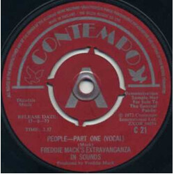 Freddie Mack People USED VINYL 7INCH 45 RPM SINGLE PROMO