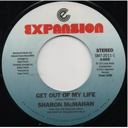 Sharon McMahan Get Out Of My Life / Maybe You'll Be Back USED VINYL 7INCH REISSUE