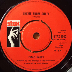 Isaac Hayes Theme From Shaft / Do Your Thing USED VINYL 7INCH SINGLE