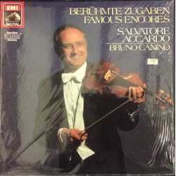 Salvatore Accardo / Bruno Canino Famous Encores Berühmte Zugaben Vinyl LP USED