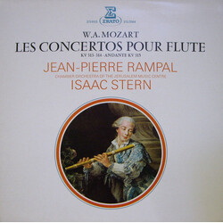 Wolfgang Amadeus Mozart / Jean-Pierre Rampal / Isaac Stern / Jerusalem Music Center Chamber Orchestra Les Concertos Pour Flute (KV 313 - 314 - Andante