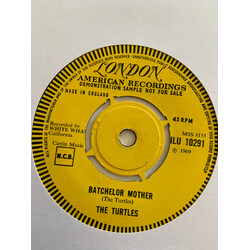 The Turtles Love In The City / Bachelor Mother USED VINYL 7INCH 45 RPM SINGLE PROMO