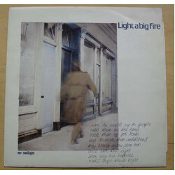 Light A Big Fire Mr. Twilight USED VINYL 12INCH 45 RPM SINGLE