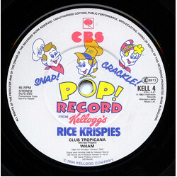 Wham! / Herbie Hancock Club Tropicana / Rockit USED VINYL 7INCH 45 RPM PROMO