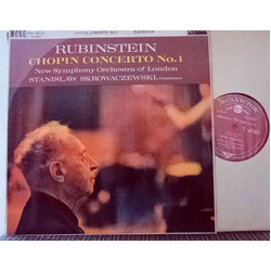 Frédéric Chopin / Arthur Rubinstein / Stanislaw Skrowaczewski / The New Symphony Orchestra Of London Concerto No. 1 Vinyl LP USED