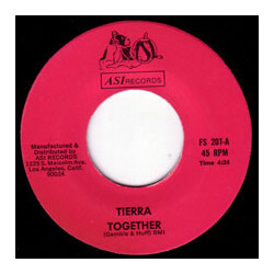 Tierra Together USED VINYL 7INCH 45 RPM SINGLE