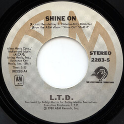 L.T.D. Shine On / Love Is What You Need VINYL 7" USED