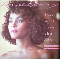 Whitney Houston Love Will Save The Day (Extended Remix) USED VINYL 12INCH 45 RPM SINGLE