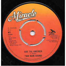 Two Man Sound Que Tal America USED VINYL 7INCH 45 RPM SINGLE