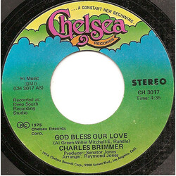 Charles Brimmer God Bless Our Love USED VINYL 7INCH 45 RPM STYRENE STEREO