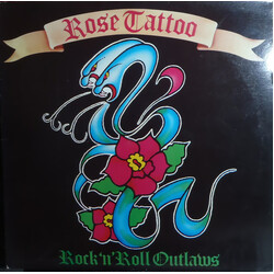 Rose Tattoo Rock 'N' Roll Outlaws Vinyl LP USED