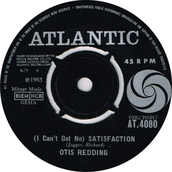 Otis Redding (I Can't Get No) Satisfaction VINYL 7" USED