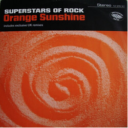 Superstars Of Rock Orange Sunshine USED VINYL 12INCH 33 S RPM