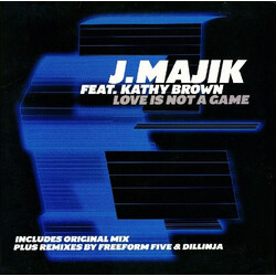 J Majik / Kathy Brown Love Is Not A Game USED VINYL 12INCH 33 S RPM