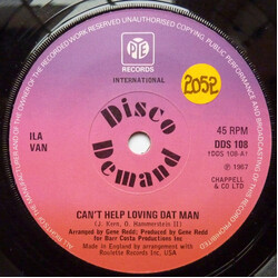 Ila Vann Can't Help Loving Dat Man USED VINYL 7INCH 45 RPM