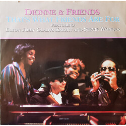 Dionne & Friends / Elton John / Gladys Knight / Stevie Wonder That's What Friends Are For VINYL 12" USED