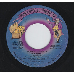 Donny Gerrard Darlin' USED VINYL 7INCH 45 RPM SINGLE PROMO