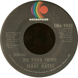 Isaac Hayes Do Your Thing / Ellie's Love Theme USED VINYL 7INCH 45 RPM SINGLE MONO