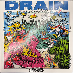 Drain (17) Living Proof USED VINYL 12INCH 45 RPM ALBUM LIMITED EDITION