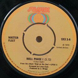 Master Fleet Well Phase I USED VINYL 7INCH 45 RPM
