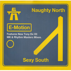 E-Motion Naughty North Sexy South USED VINYL 12INCH 33 S RPM SINGLE
