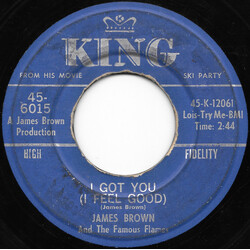 James Brown & The Famous Flames I Got You (I Feel Good) USED VINYL 7INCH 45 RPM SINGLE MONO
