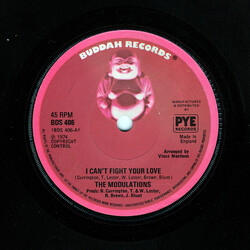The Modulations I Can't Fight Your Love / Your Love Has Me Locked Up USED VINYL 7INCH SINGLE 45 RPM