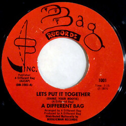 A Different Bag Lets Put It Together (Shake Your Bootie) USED VINYL 7INCH 45 RPM STYRENE
