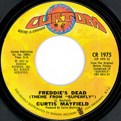 Curtis Mayfield Freddie's Dead (Theme From Superfly) USED VINYL 7INCH 45 RPM STYRENE