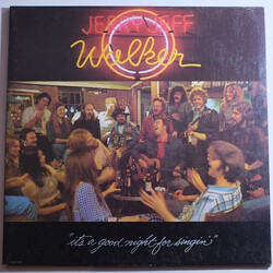 Jerry Jeff Walker It's A Good Night For Singin' Vinyl LP USED